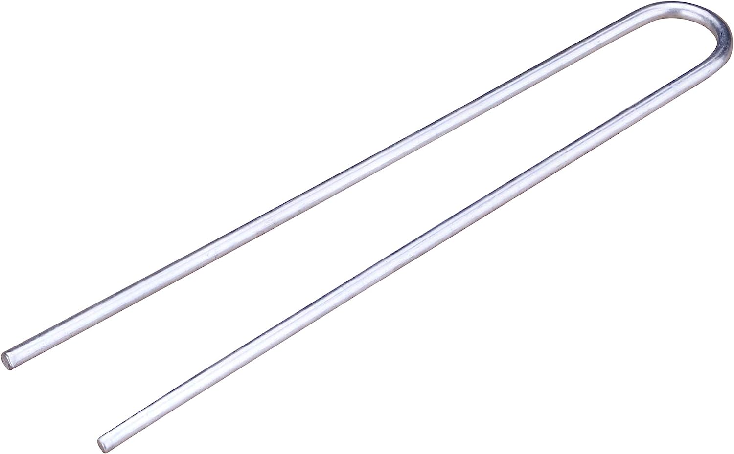 The galvanized steel 1/4 in. Tubing Hold-Down Stake is 3-1/2 in long (Raindrip L396010B, R396CB, R396CT)